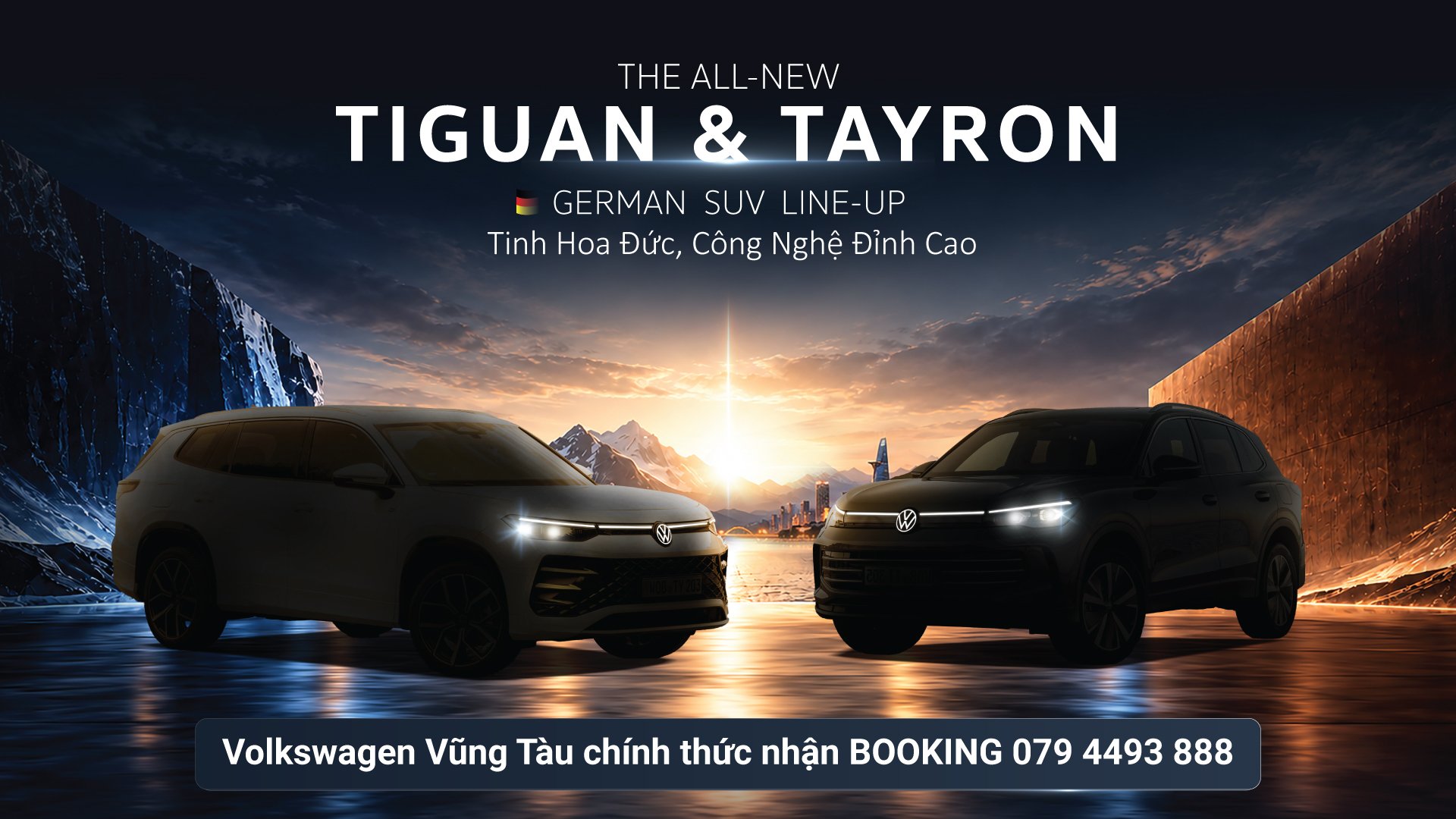 Tau Menu  Volkswagen Vung Tau The All-New Tiguan & Tayron chính thức nhận đặt hàng