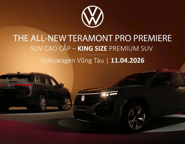 VOLKSWAGEN TERAMONT PRO ĐÃ CÓ MẶT TẠI VOLKSWAGEN VŨNG TÀU