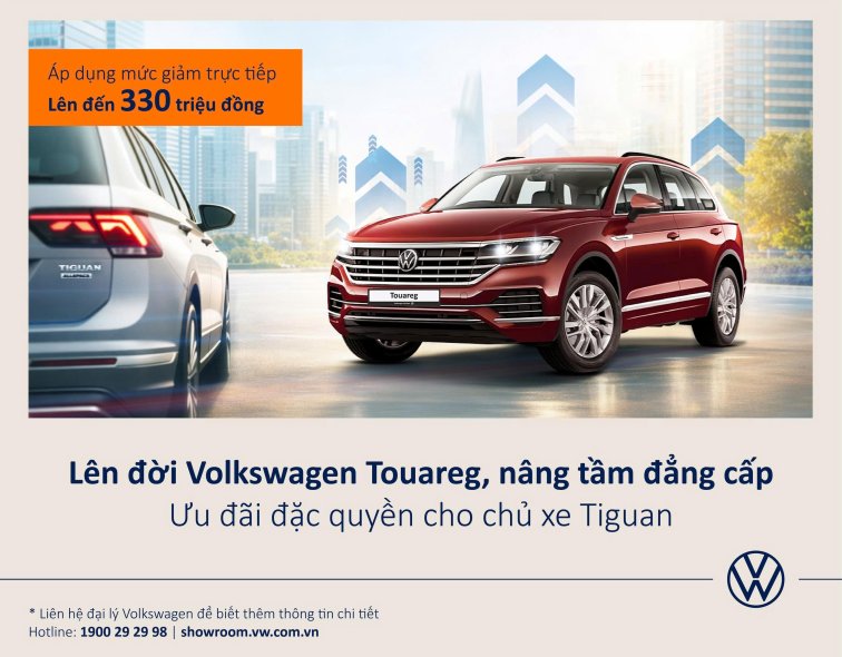 LÊN ĐỜI VOLKSWAGEN TOUAREG – NÂNG TẦM ĐẲNG CẤP TRẢI NGHIỆM SUV HẠNG SANG
