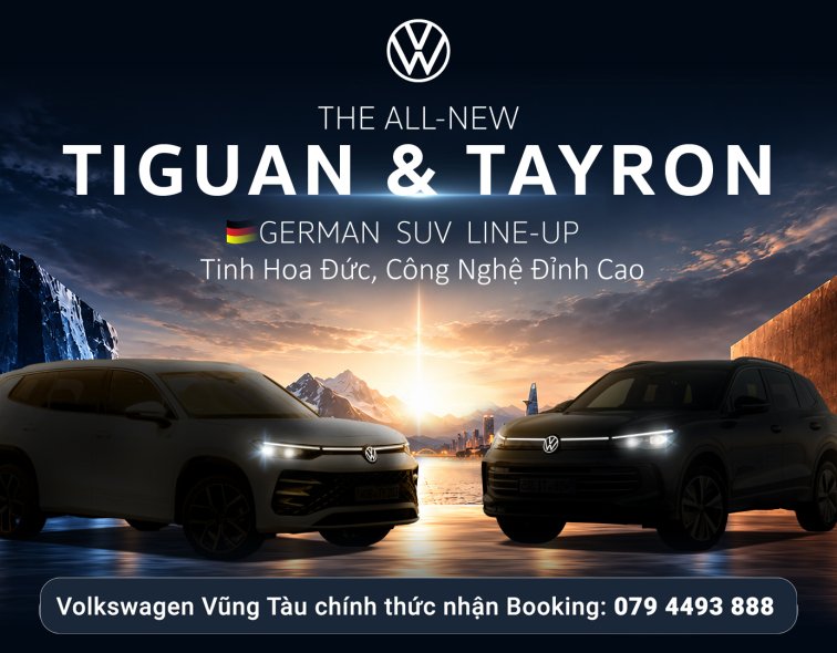 The All-New Tiguan & Tayron chính thức nhận đặt hàng