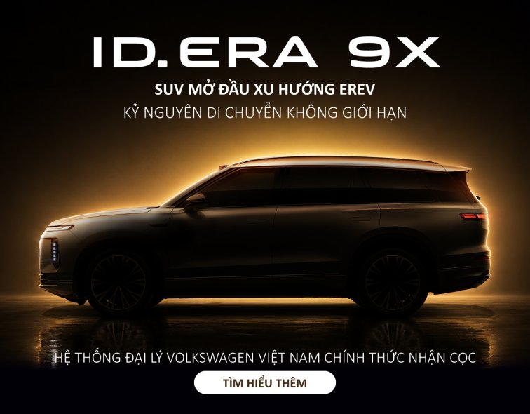 Chính thức nhận cọc Volkswagen ID. ERA 9X – SUV mở đầu xu hướng EREV
