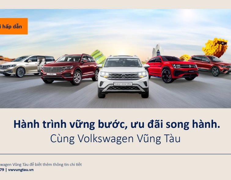 Chương trình ưu đãi tháng 7.2025: ưu đãi giá đặc quyền cho Touareg và 50% phí trước bạ cho Teramont X Luxury