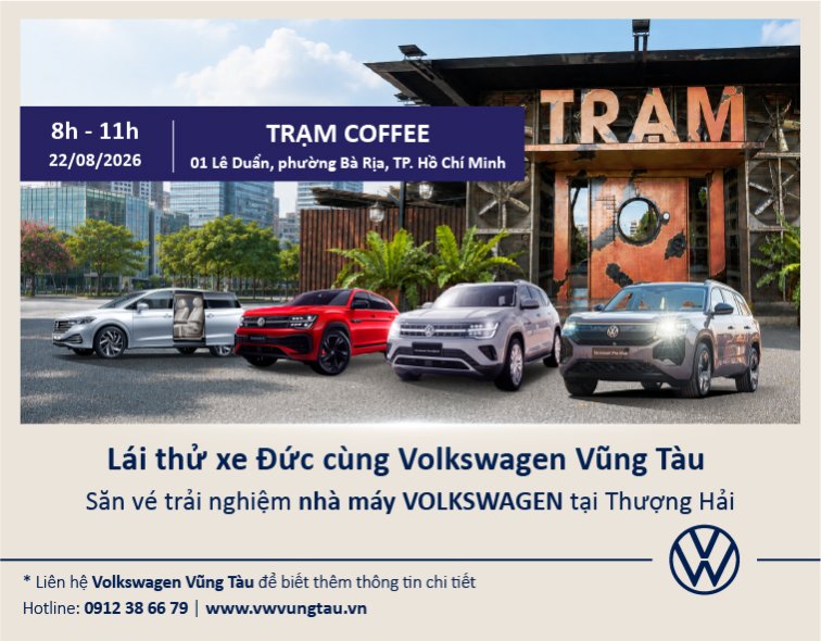LÁI THỬ VOLKSWAGEN TẠI BÀ RỊA